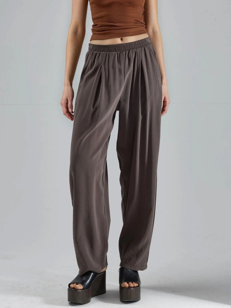 BUSEM Wide Leg Pleated Pants - Image 1